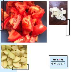 番茄土豆饭的做法 步骤1