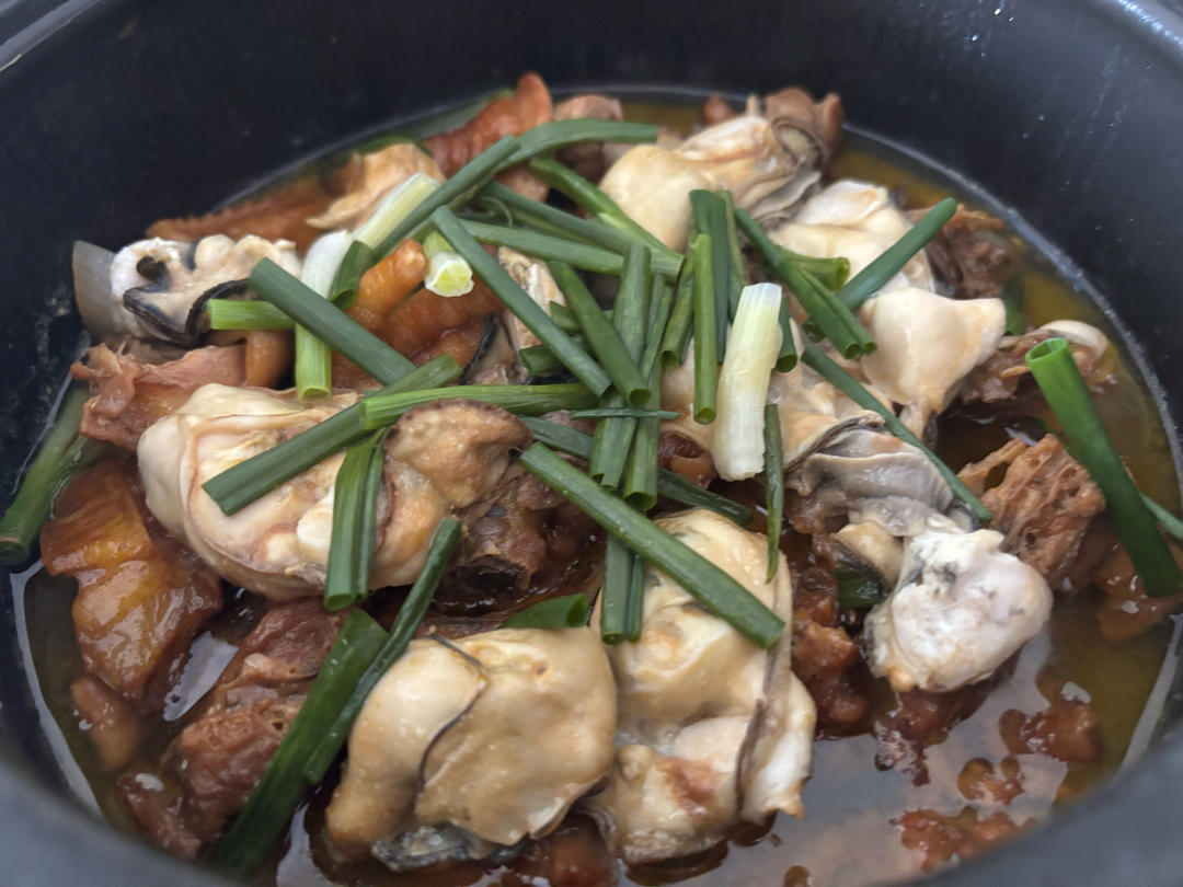 生蚝鸡煲(经典粤菜)