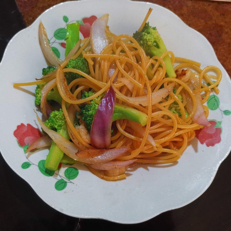 减脂|美味又低脂的虾油虾仁意大利面