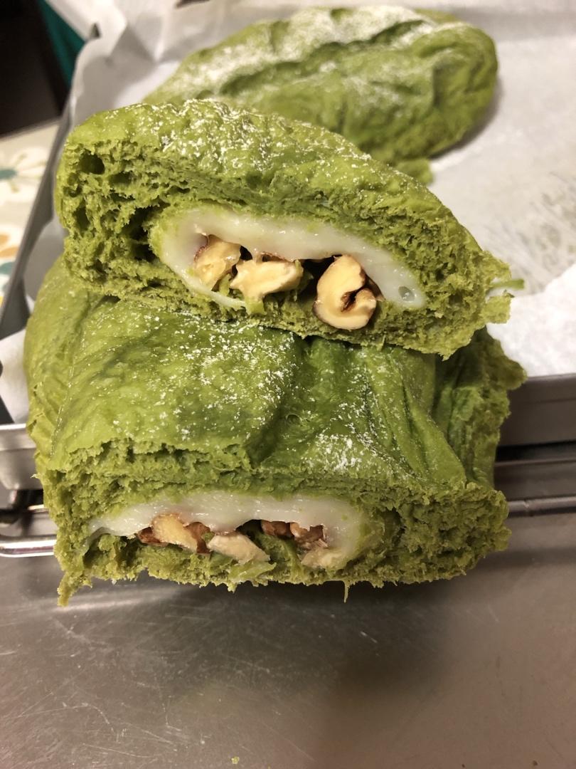 抹茶麻薯软欧
