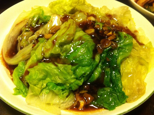 蚝油生菜
