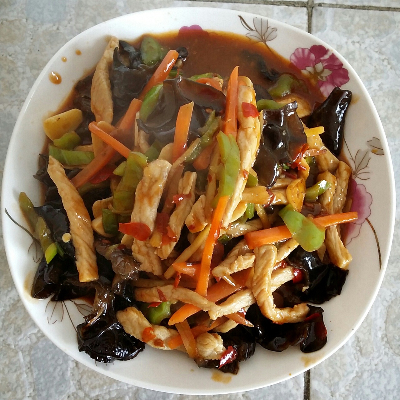 鱼香肉丝