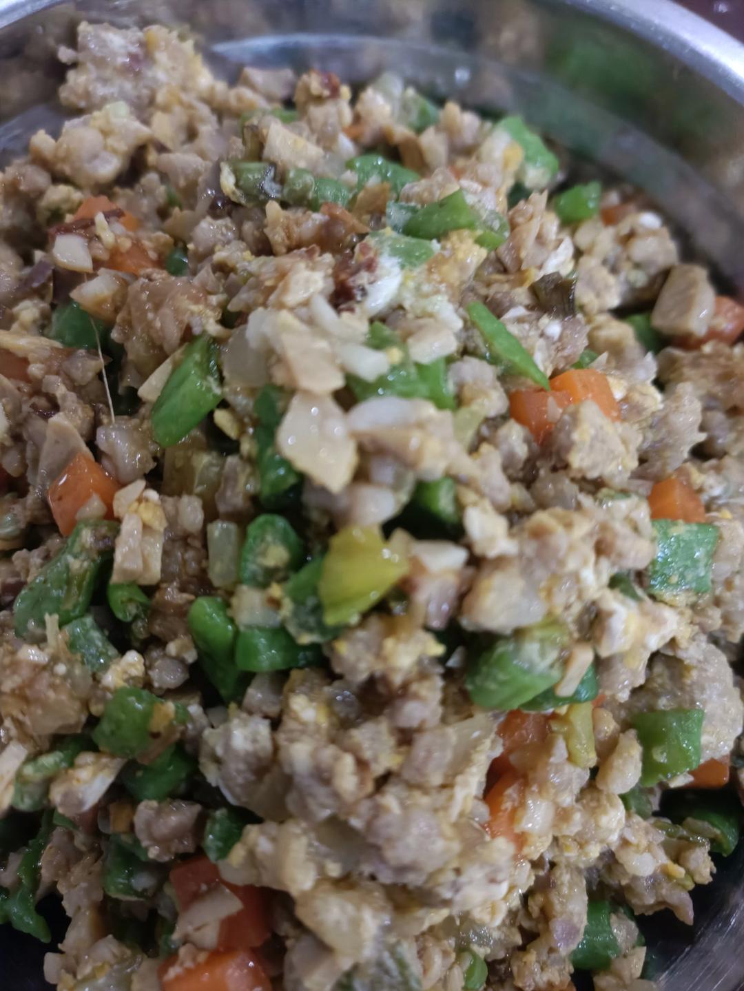 （煎饼卷）蒜苔什锦丁