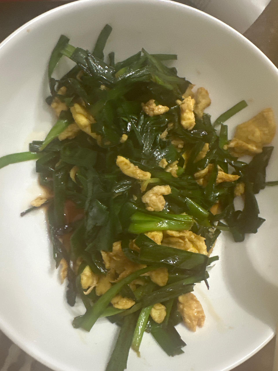 韭菜炒鸡蛋