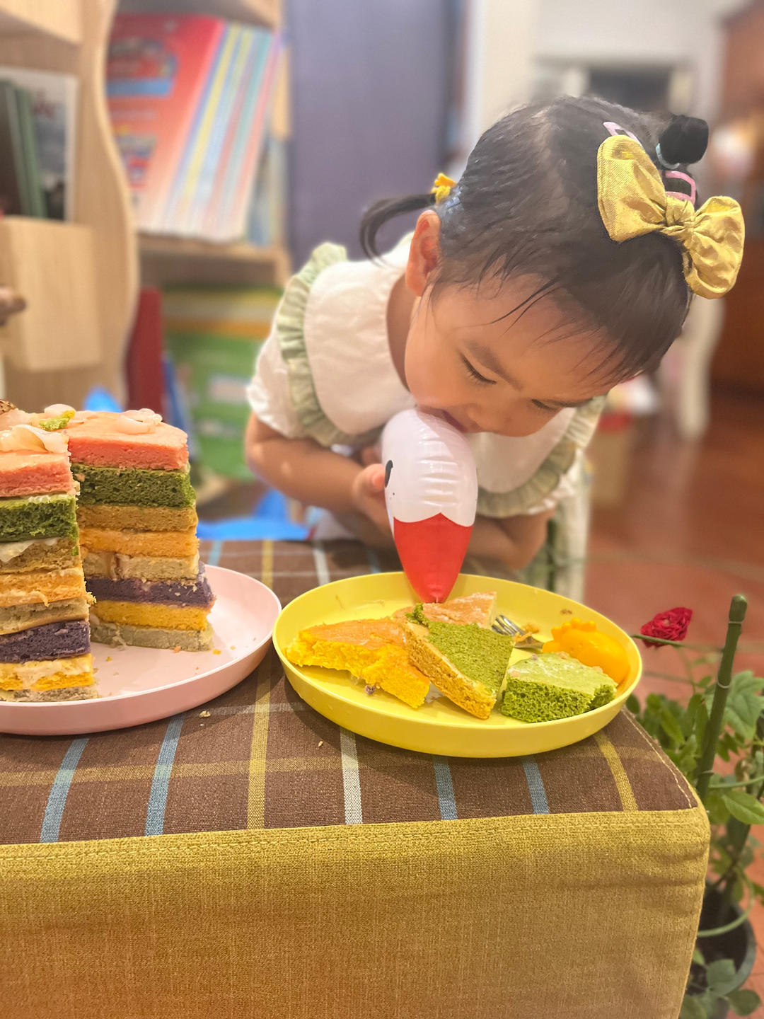 彩虹裸蛋糕（无色素版）