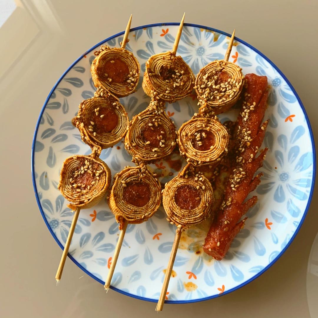 童年味道|油炸火腿肠