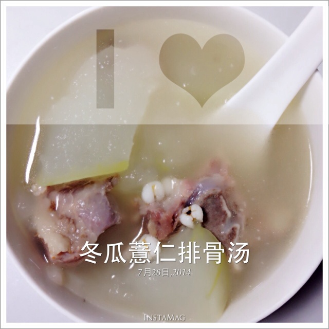 冬瓜薏仁排骨汤