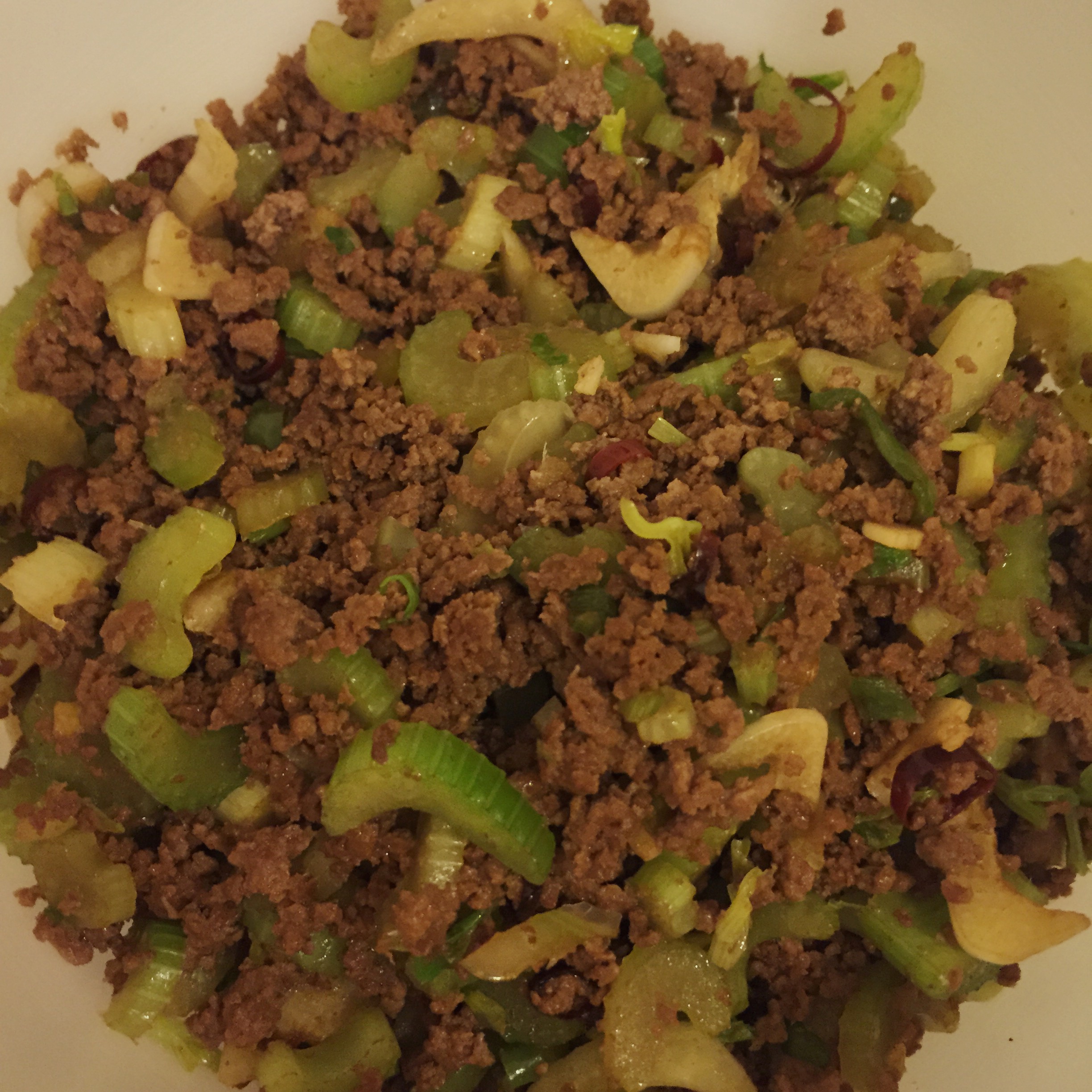 芹菜牛肉末「下饭神器」