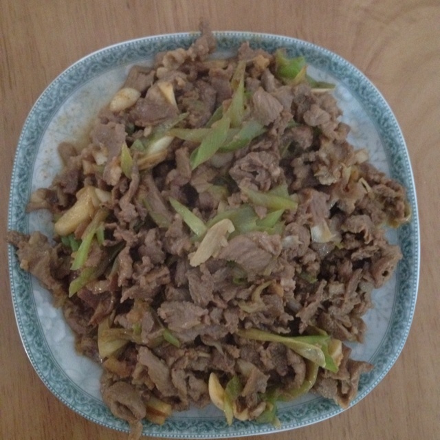 葱爆羊肉