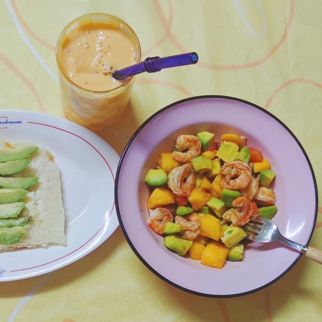 低脂美味的藜麦鲜虾沙拉❗零失败自制油醋汁