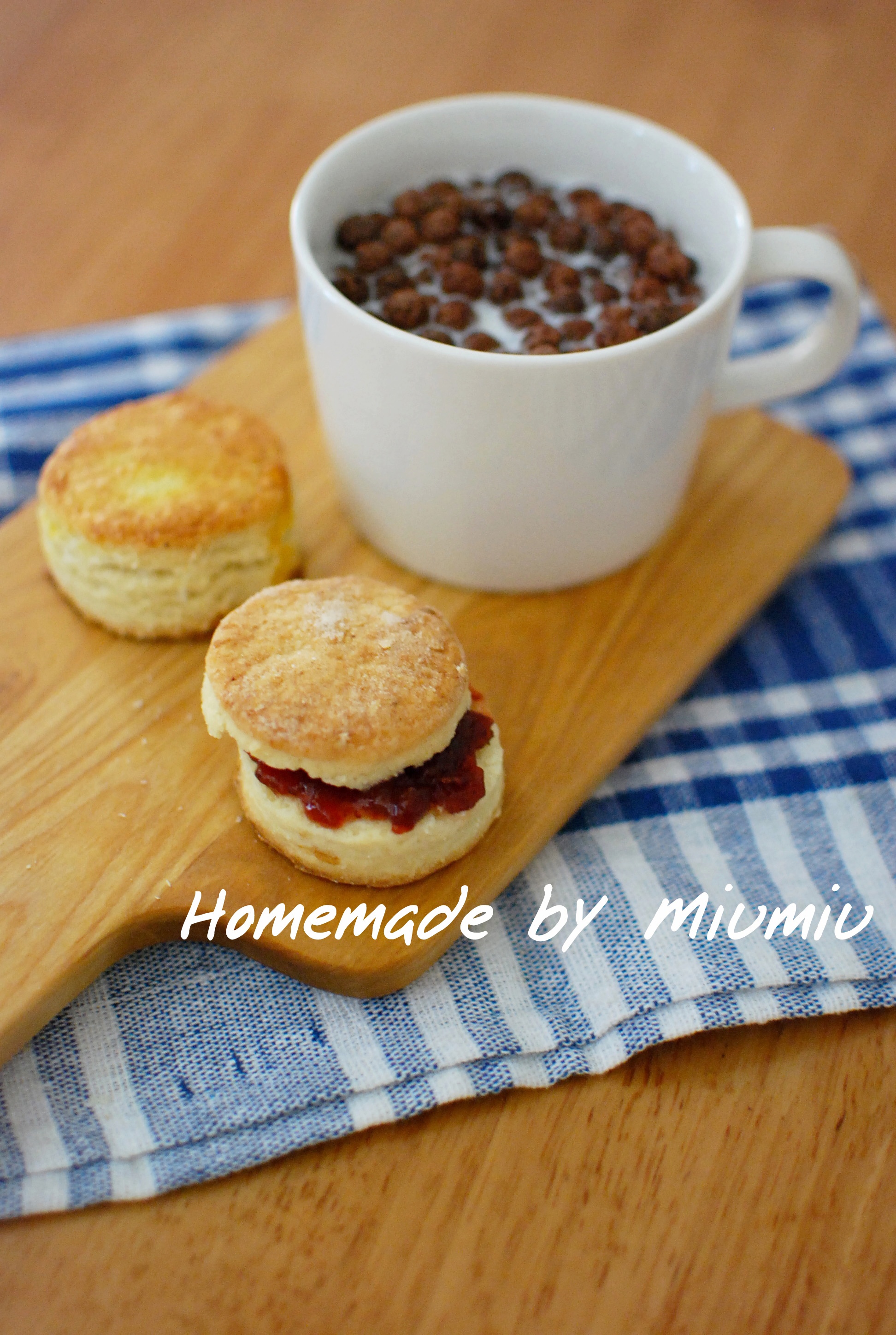 极简奶油松饼/Cream Biscuits（scones）
