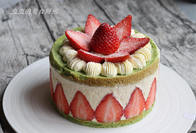 草莓开心果芝士蛋糕的做法