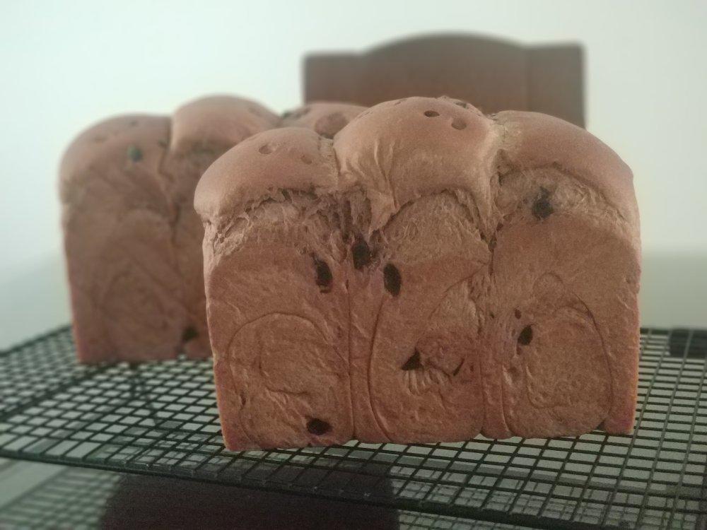 奶油巧克力吐司