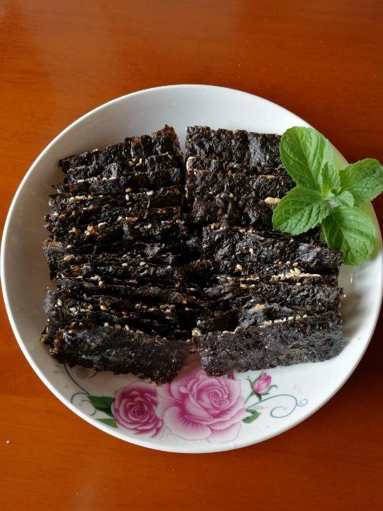 芝麻杏仁片夹心海苔
