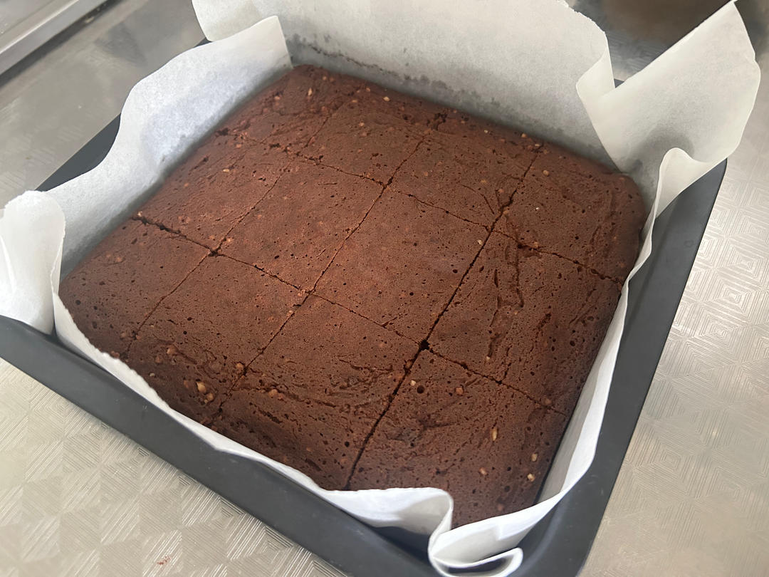 美式经典配方：巧克力布朗尼（The Perfect Brownies)