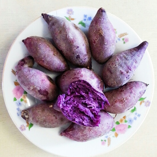 zaoan300做的烤紫薯烤箱版