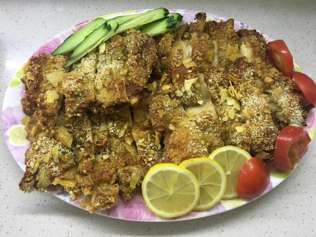 脆皮烤鸡腿