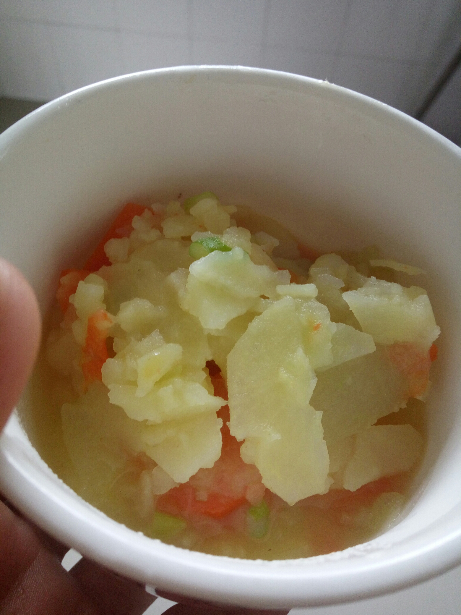 宝宝辅食--土豆胡萝卜炖冬瓜的做法