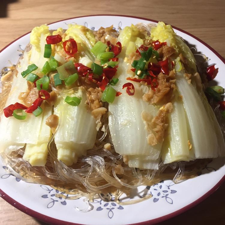 蒜蓉粉丝蒸娃娃菜