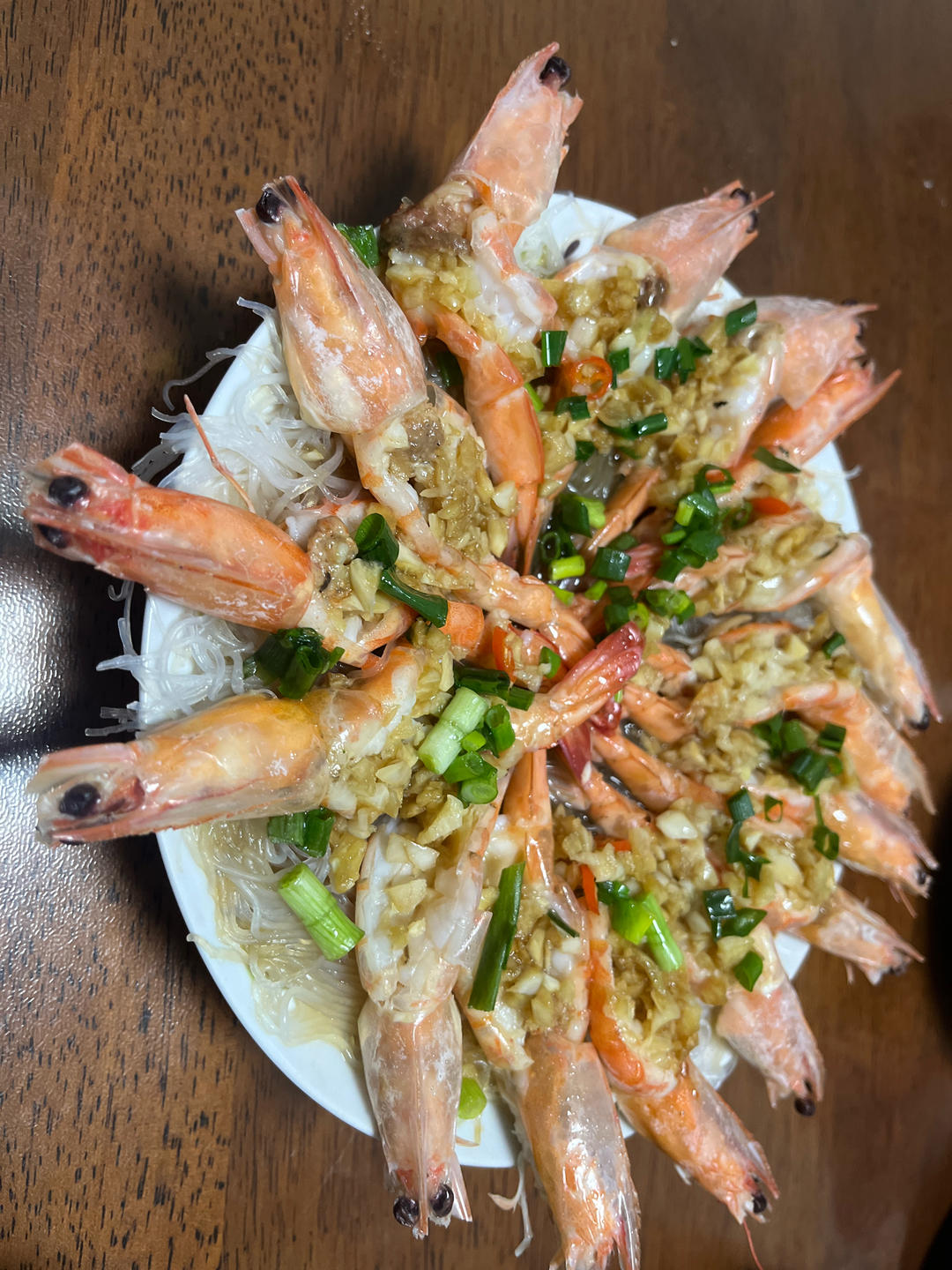 蒜蓉粉丝蒸虾