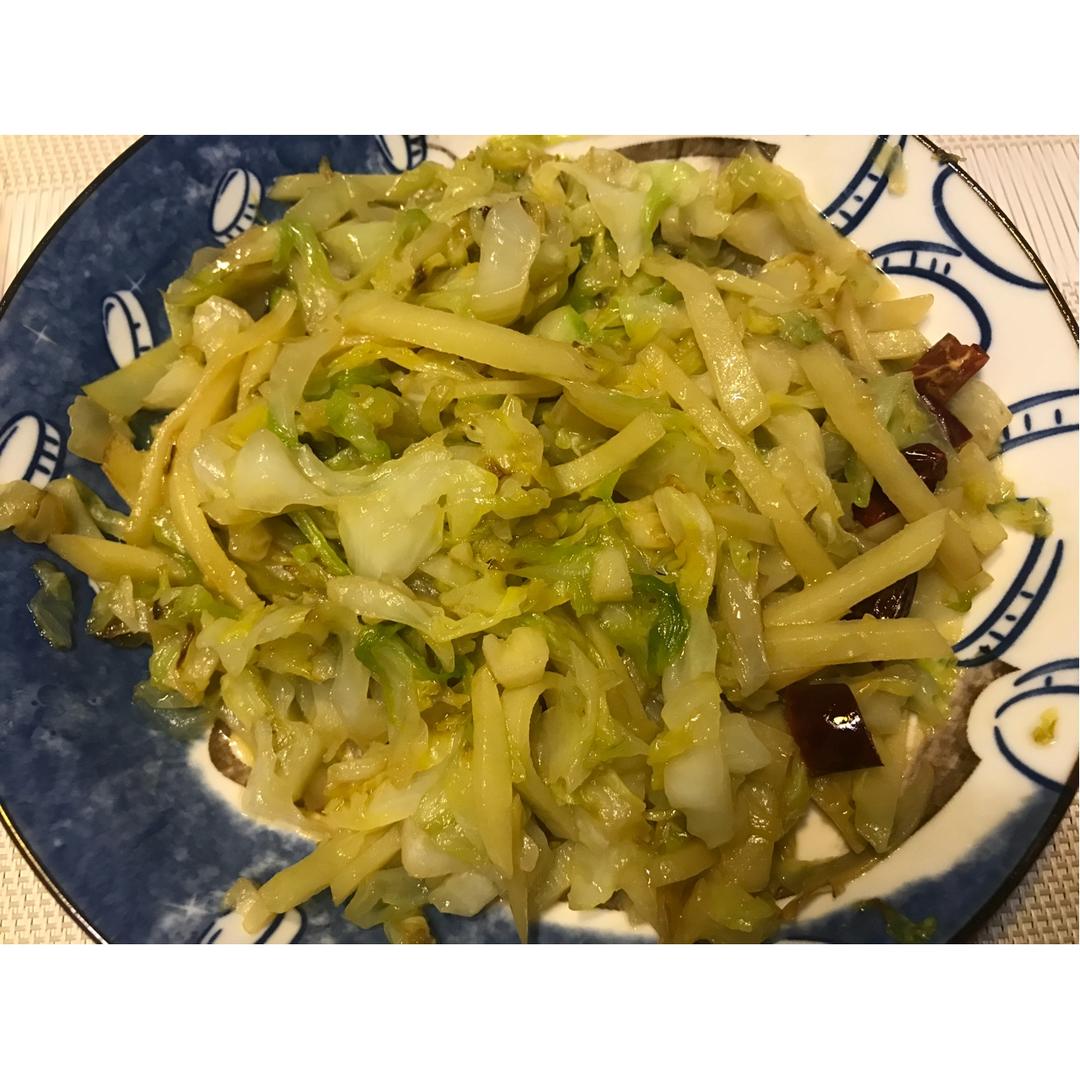 手撕甘蓝