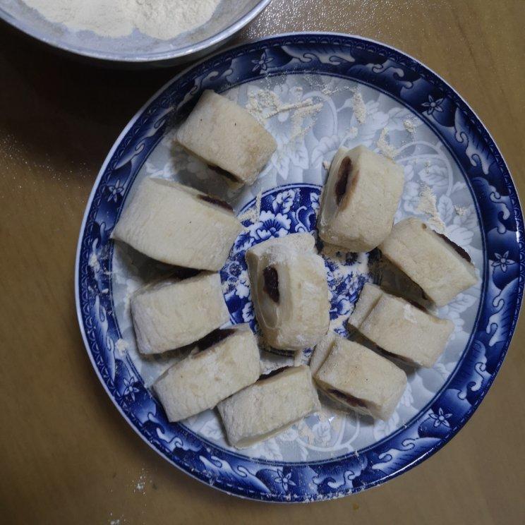 塞北风光好做的东北传统街边小吃糯米凉糕