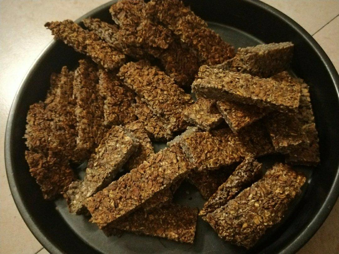 燕麦蛋白粉坚果能量棒