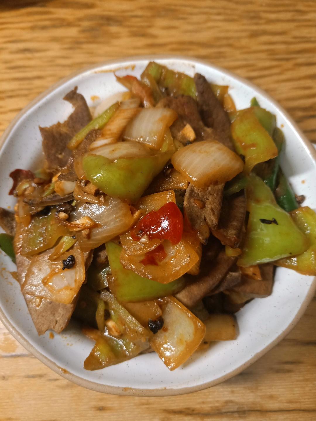 重口味的看过来--爆炒猪肝