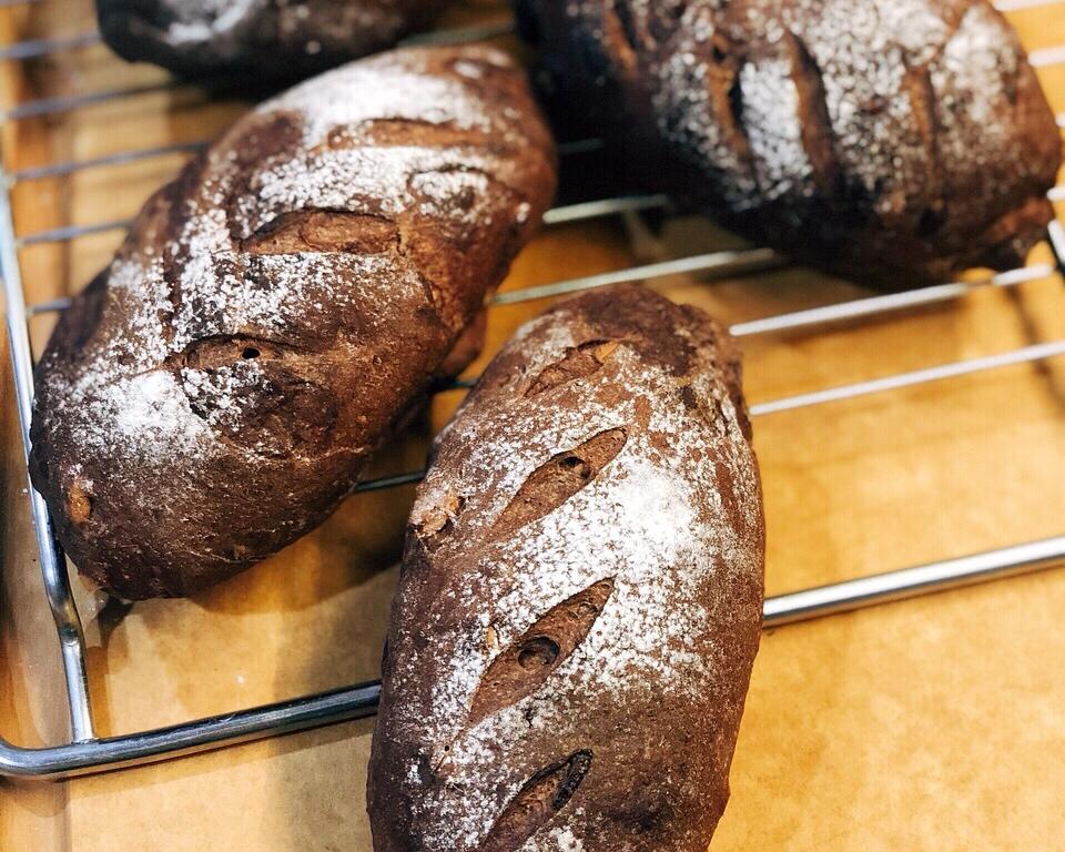 全麦巧克力面包