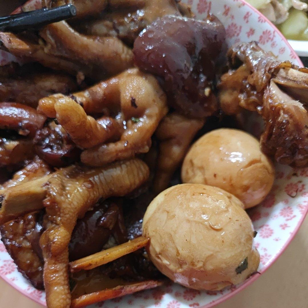 两爪抓蛋蛋（猪爪鸡爪）