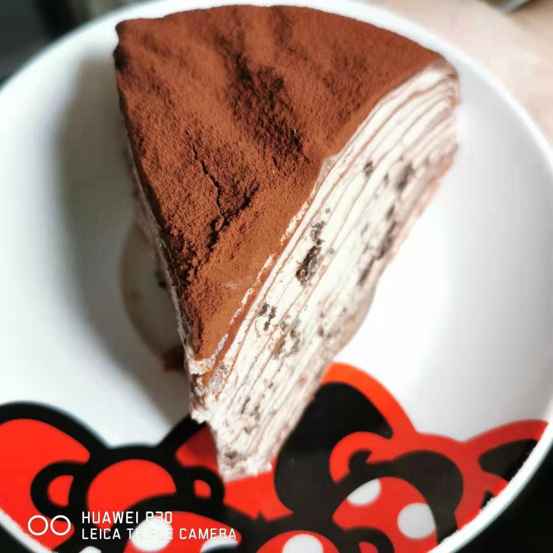 可可奥利奥千层蛋糕好吃到爆炸100%成功简单实用0失败