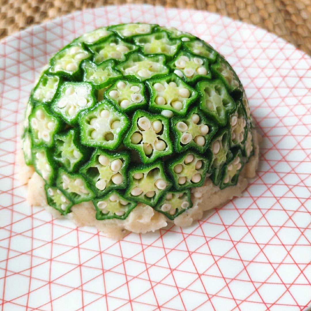 土豆泥秋葵