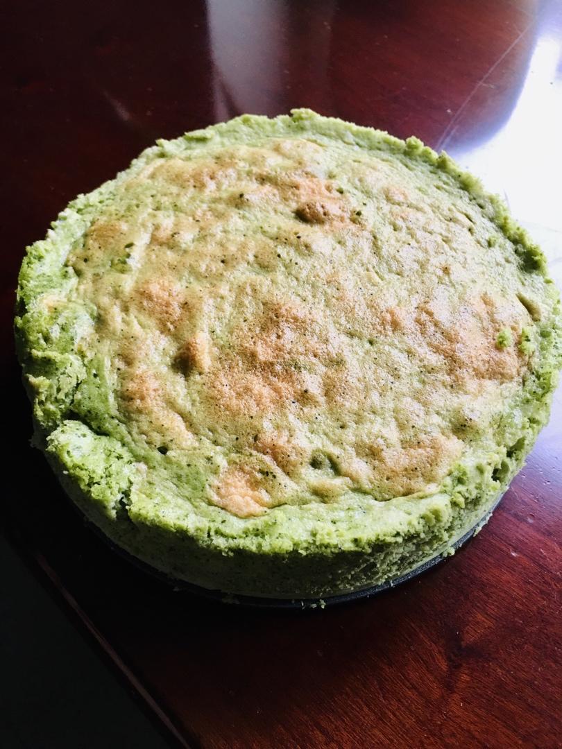 抹茶轻芝士蛋糕（六寸）