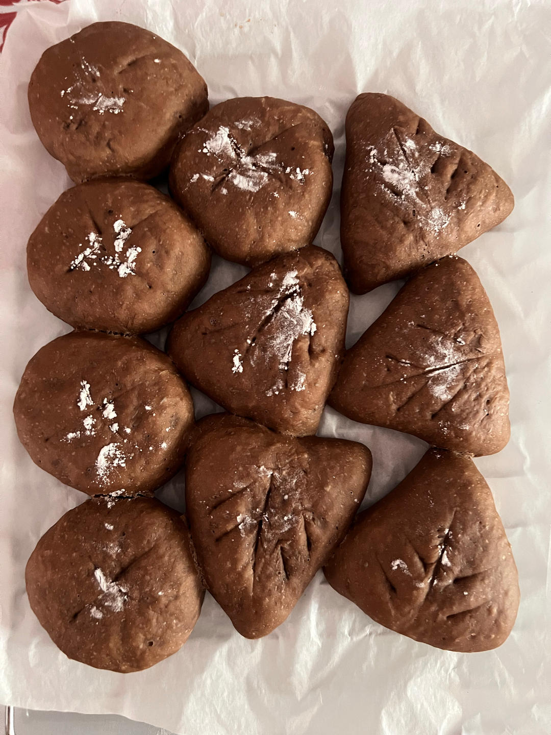 可可巧克力乳酪欧包