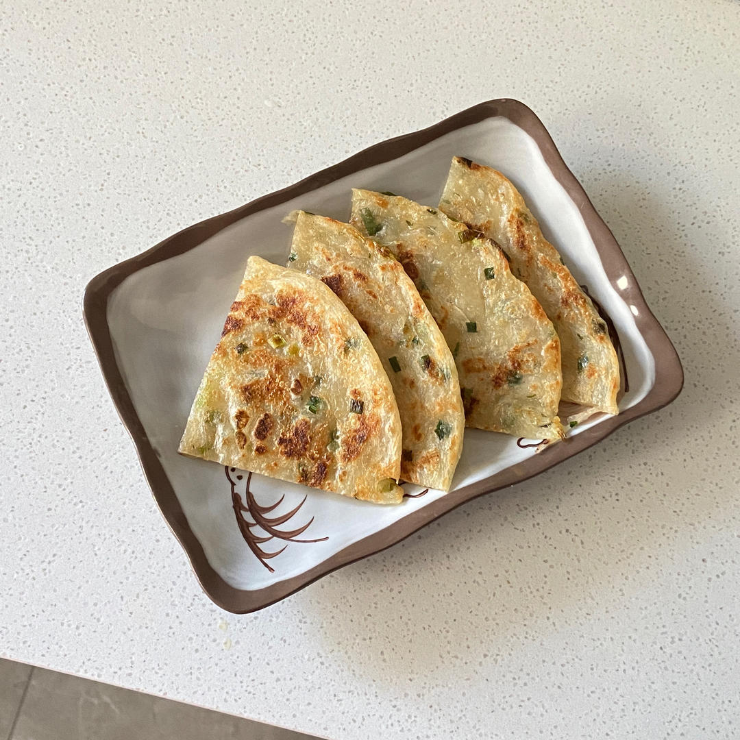 香酥芝麻葱油饼 外酥里软层次多 附细节视频详解