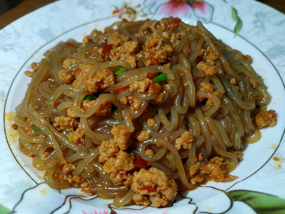 蚂蚁上树/红薯粉