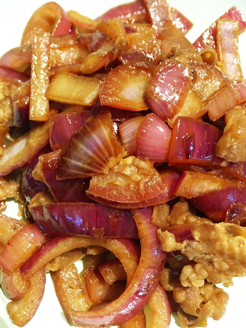 洋葱孜然羊肉片