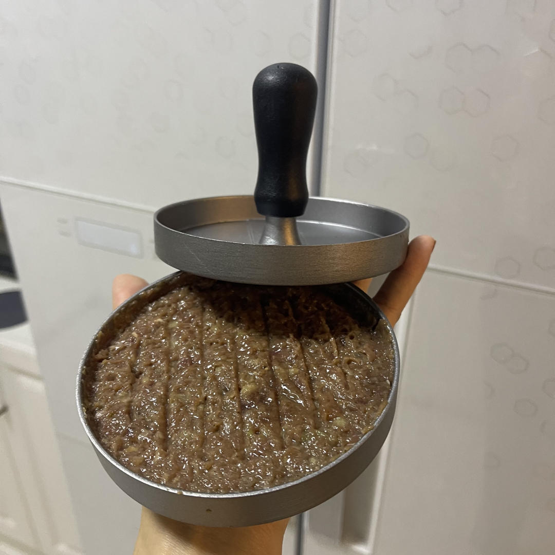 超详细汉堡牛肉饼｜附自制汉堡搭配#Healthymeals#减脂必撸16