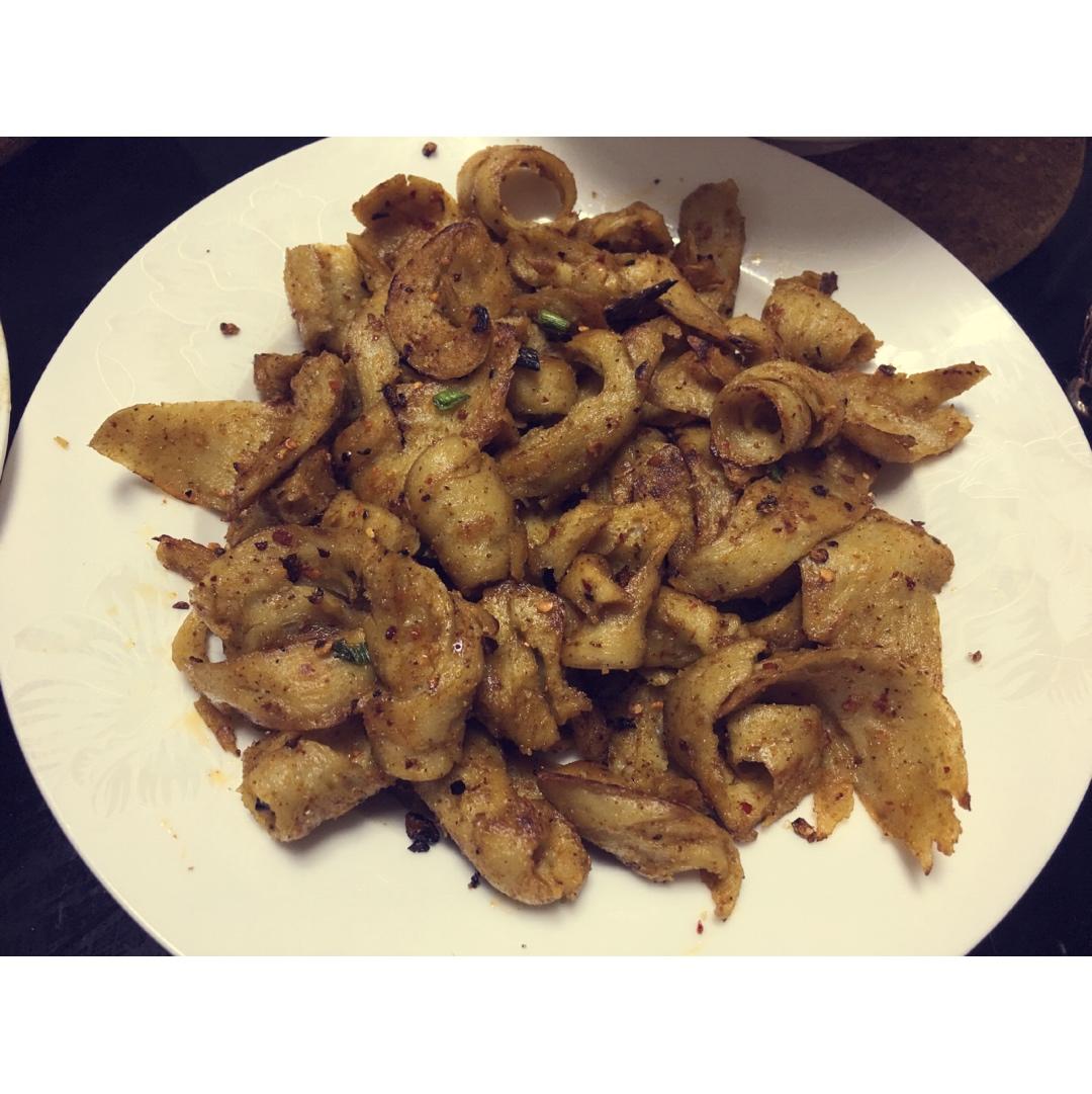 孜然面筋 好吃的！