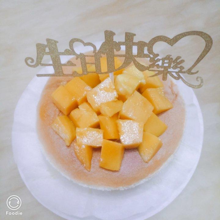 轻乳酪芝士蛋糕6寸#皮黑森林#