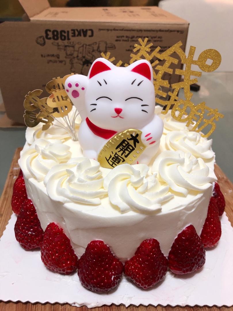 超级简单的味多美同款生日蛋糕（6寸），新手也能高度还原