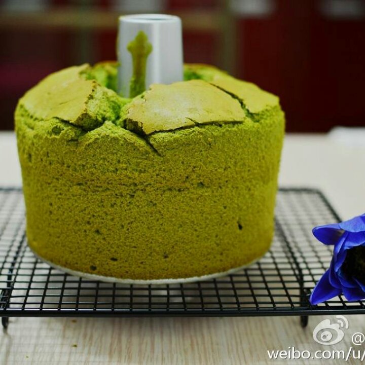 青井老师の抹茶戚风（17cm或18cm中空模）