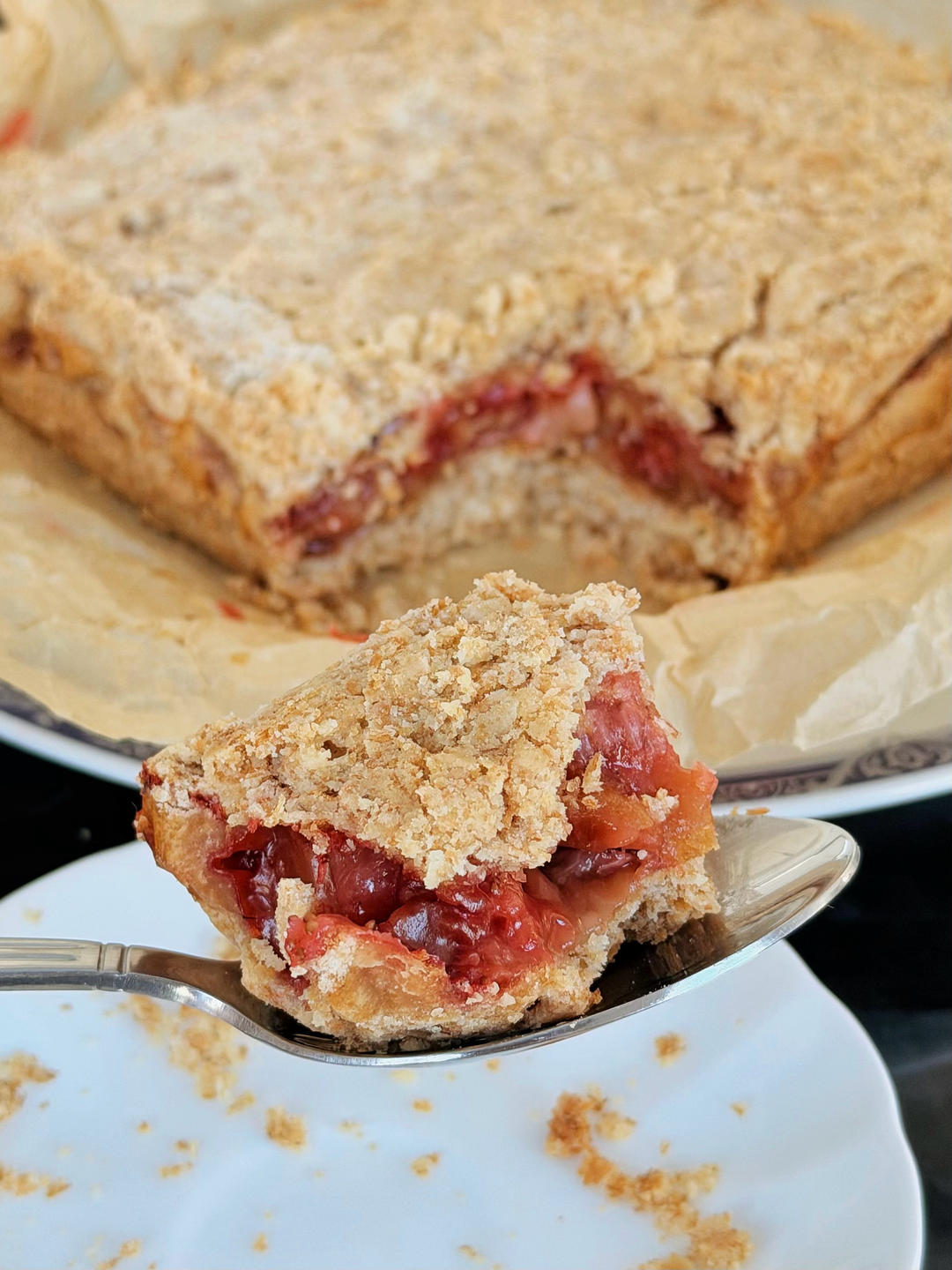 蛋糕甜品71：Apple crumble