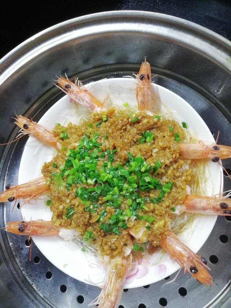 蒜蓉粉丝蒸虾