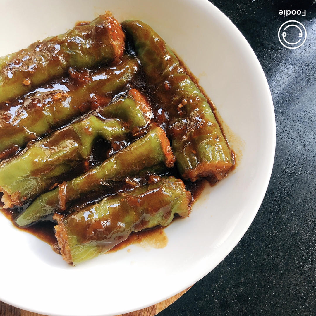 下饭菜肴--青椒酿肉