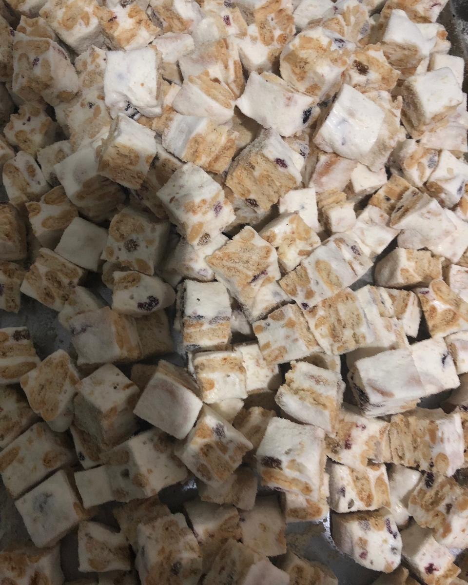 风靡吃货圈的雪花酥