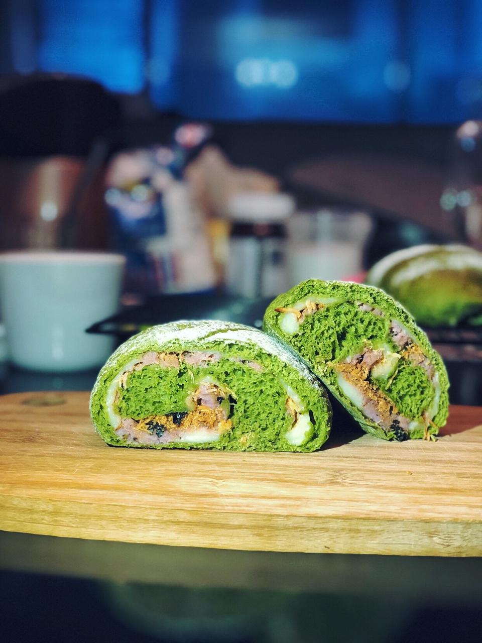 麻薯夹心可可（抹茶）软欧