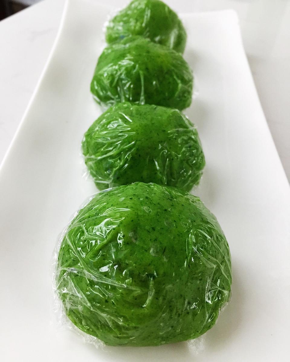 新晋网红【杏花楼 咸蛋黄肉松青团】