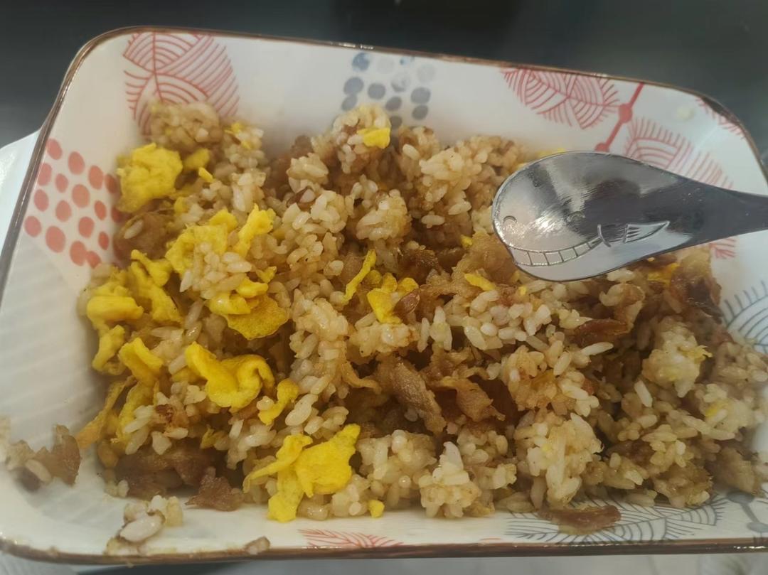 牛肉卷滑蛋炒饭
