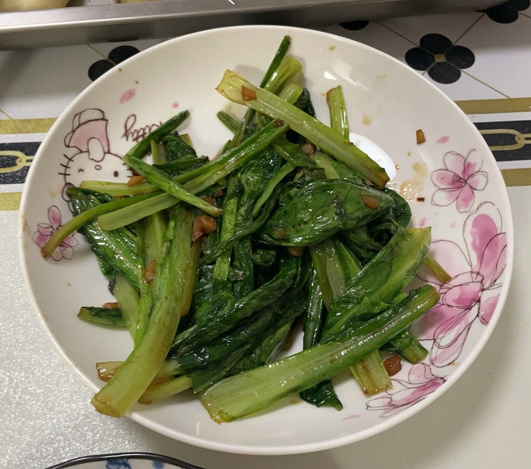 蒜蓉油麦菜（蚝油）